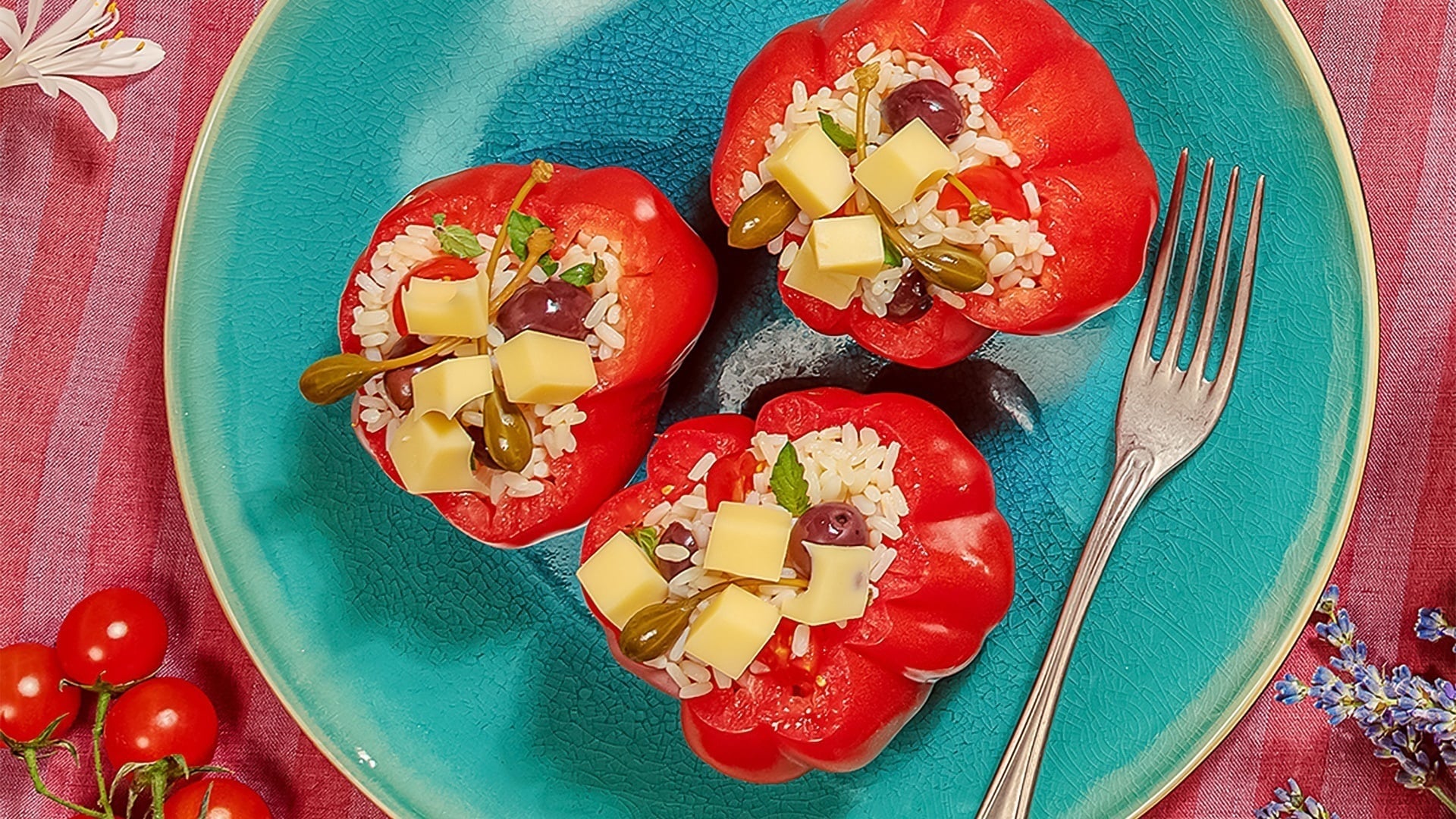 Tomatoes stuffed with rice and Emmentaler AOP - Emmentaler AOP Switzerland