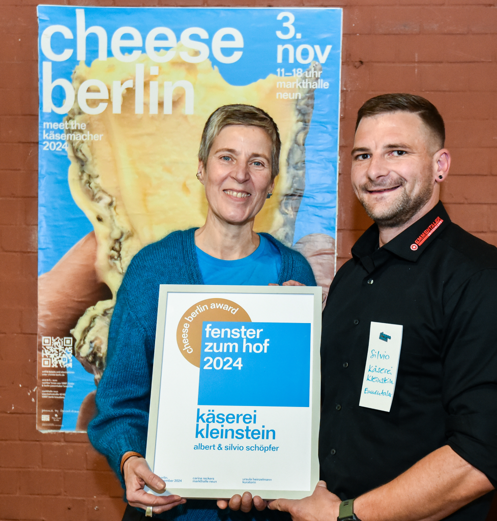 Silvio Schoepfer Cheese Berlin Awarnd